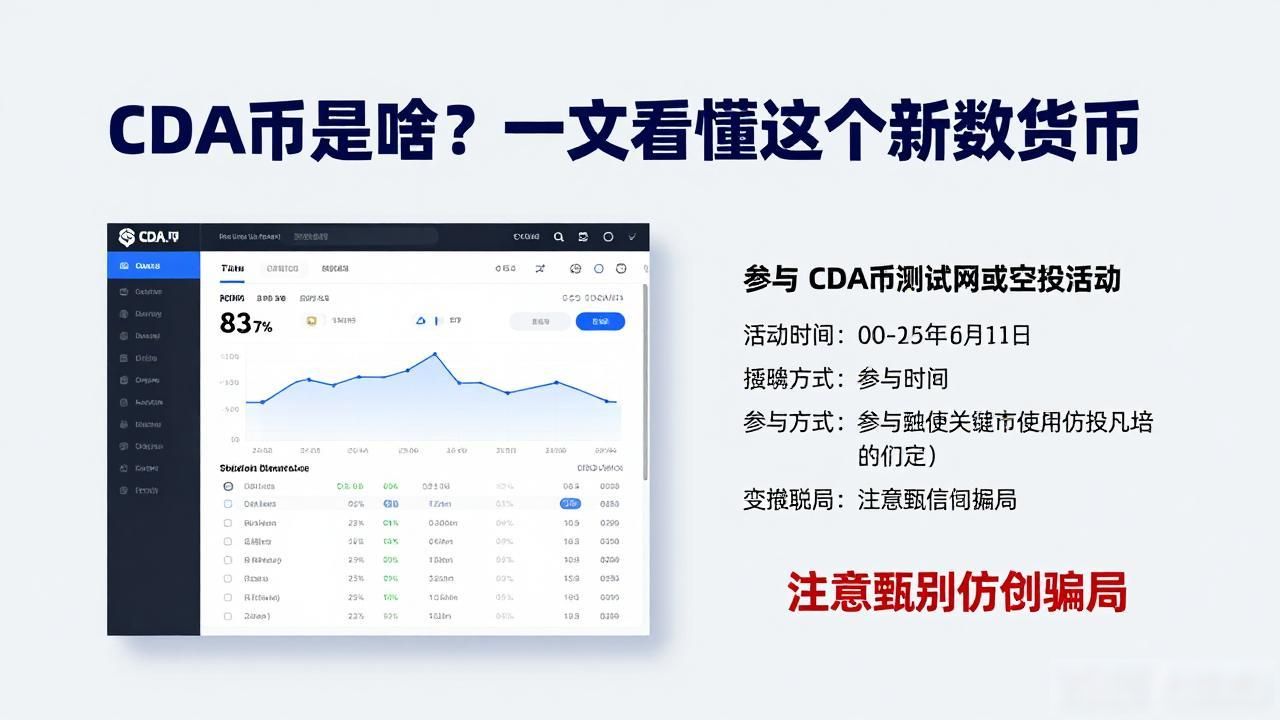cda是什么数字货币_CDA获取途径_CDA数字货币介绍
