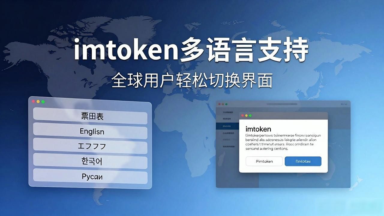 imtoken官网多语言支持_简体中文繁体中文官网切换_imtoken官网网址的多语言支持功能