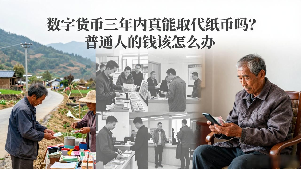 数字货币三年取代纸币_数字货币支付方式变革_现金使用场景收缩