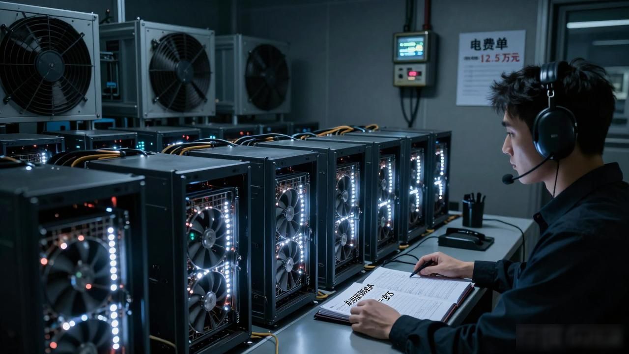 矿场每月电费及运维开销估算_数字货币建造成本_数字货币挖矿硬件投入成本分析