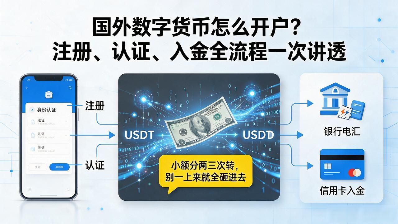 KYC身份认证技巧_海外数字货币交易所开户流程_国外数字货币如何开户