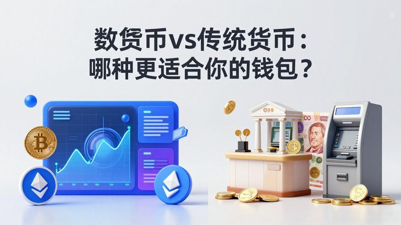 数字货币传统货币_数字货币与传统货币的区别_传统货币的稳定性优势