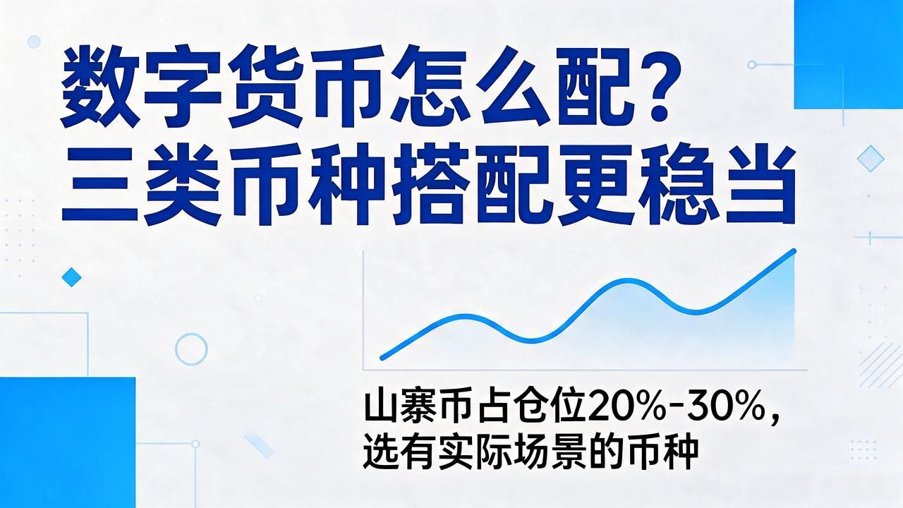 三类数字货币配置_主流币山寨币稳定币仓位分配比例_数字货币投资合理资产配置方法