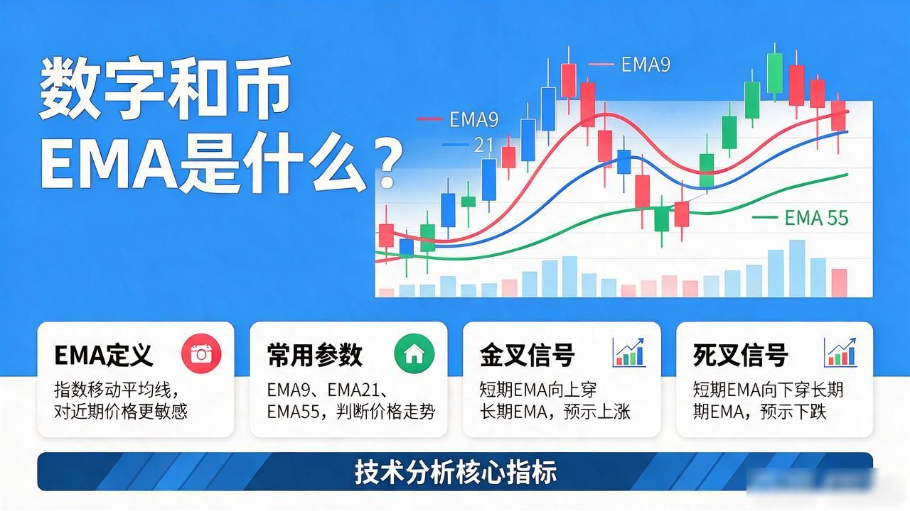 数字货币ema代表的是什么意思_EMA指标应用_EMA技术分析