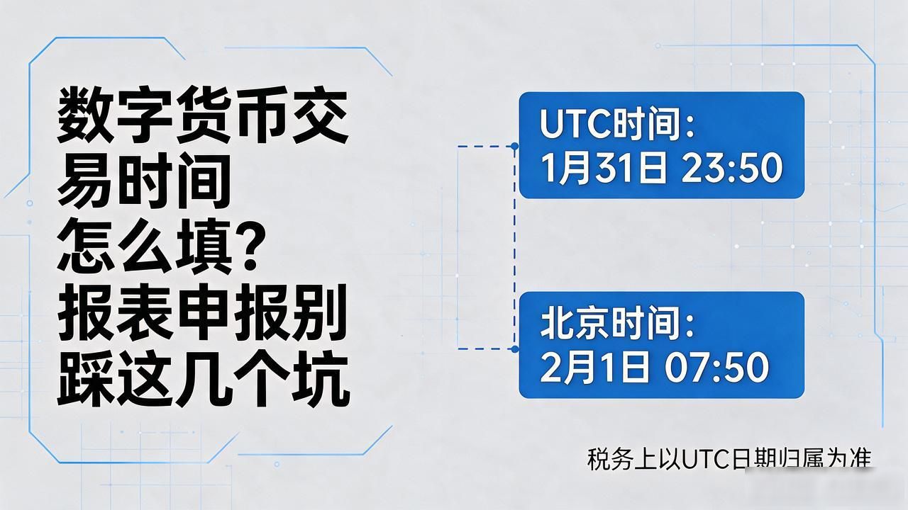 跨日交易税务归属UTC日期_填数字货币时间_数字货币交易时间UTC填写规范
