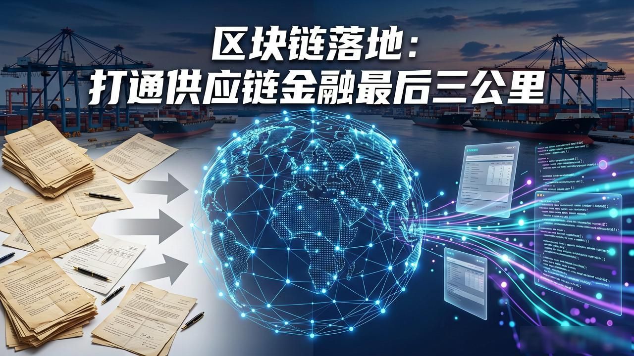 区块链供应链金融_区块链跨境贸易_区块链进入攻坚行业