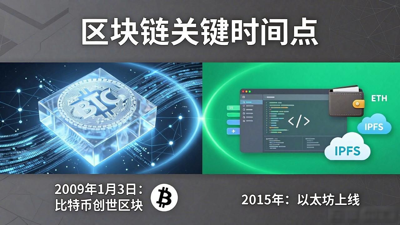 区块链起步时间_区块链技术的发展历程_区块链技术的起源时间