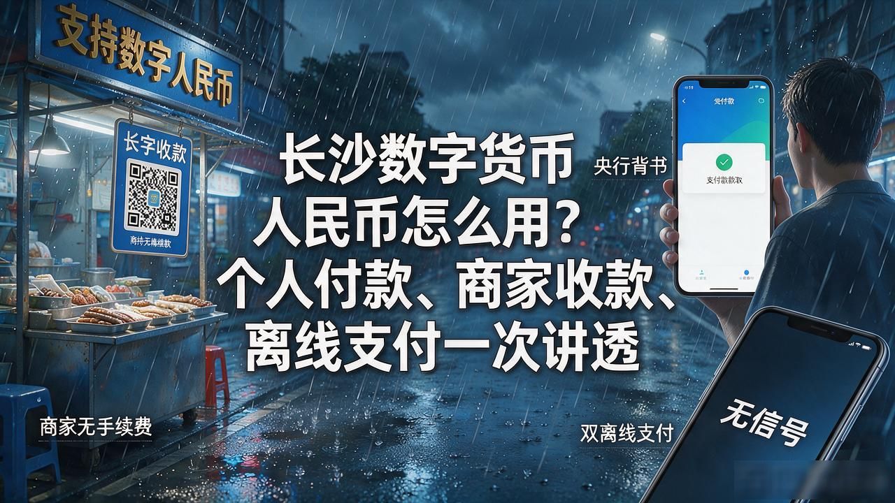 长沙数字货币人民币_长沙数字人民币使用方法_长沙商户开通数字人民币攻略
