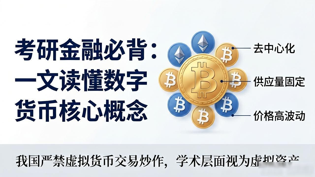 数字货币考研考点_央行数字货币与私人加密货币区别_考研金融名词数字货币