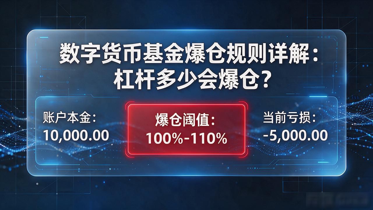 数字货币基金爆仓机制_保证金比例风险控制_数字货币基金爆仓规则