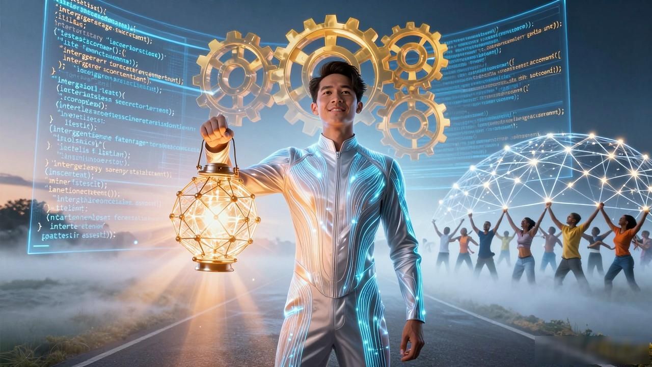 去中心化节点公平透明_区块链提灯人_区块链技术重构信任机制