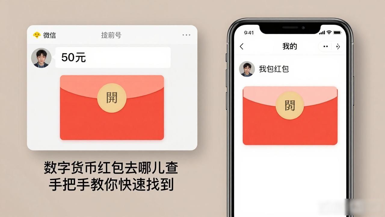 数字货币红包在哪儿查_支付宝微信数字货币红包查询方法_支付宝红包查询具体步骤