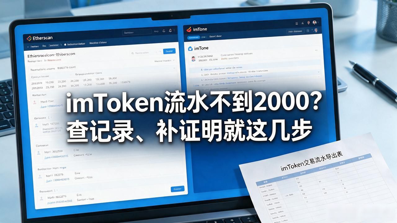 imToken流水记录对不上怎么查_imToken导出交易记录核对方法_imtoken流水不到2000