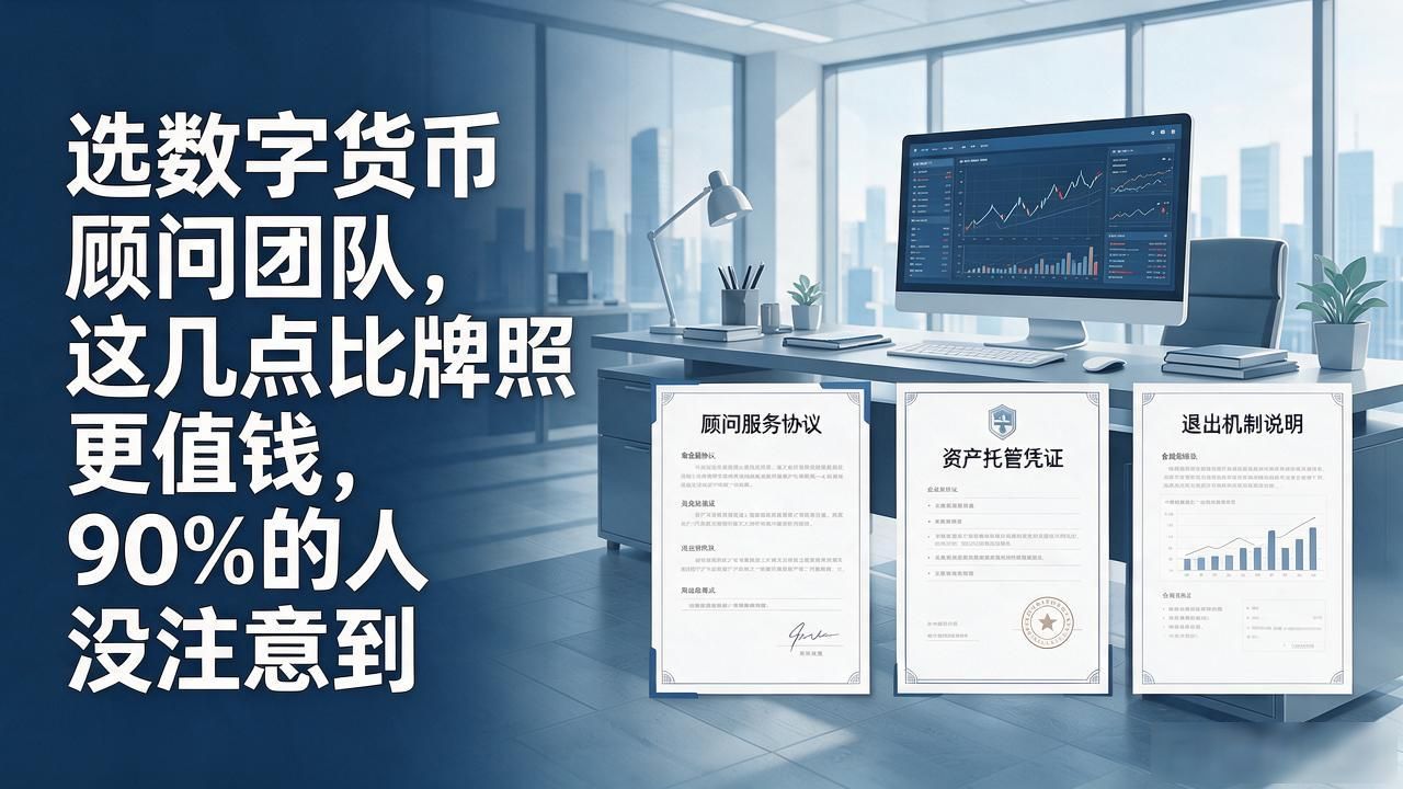 数字货币顾问团队_数字资产配置顾问团队选择_合规资产托管退出机制