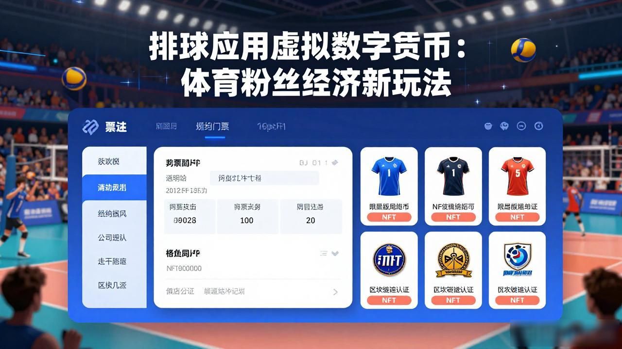 排球应用虚拟数字货币_区块链技术票务管理_排球虚拟数字货币