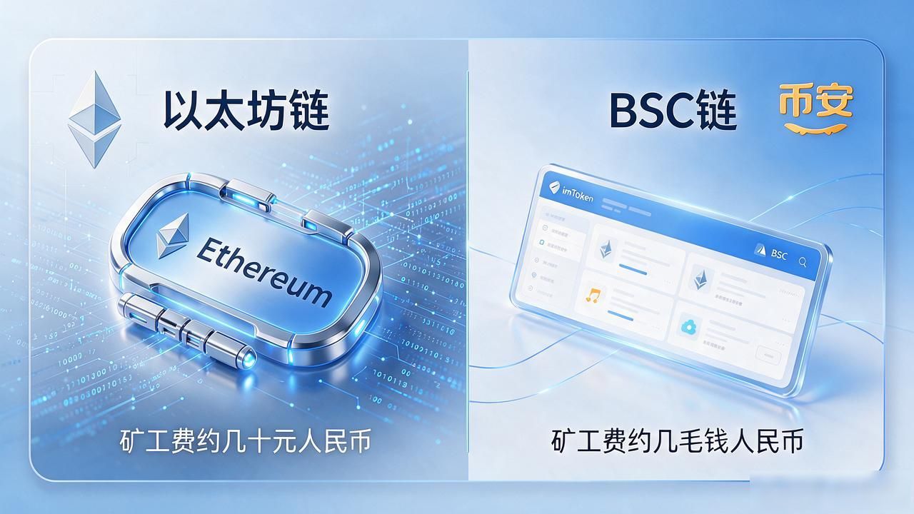 imToken转账BSC链手续费低_imToken钱包矿工费是多少_imToken钱包以太坊矿工费多少