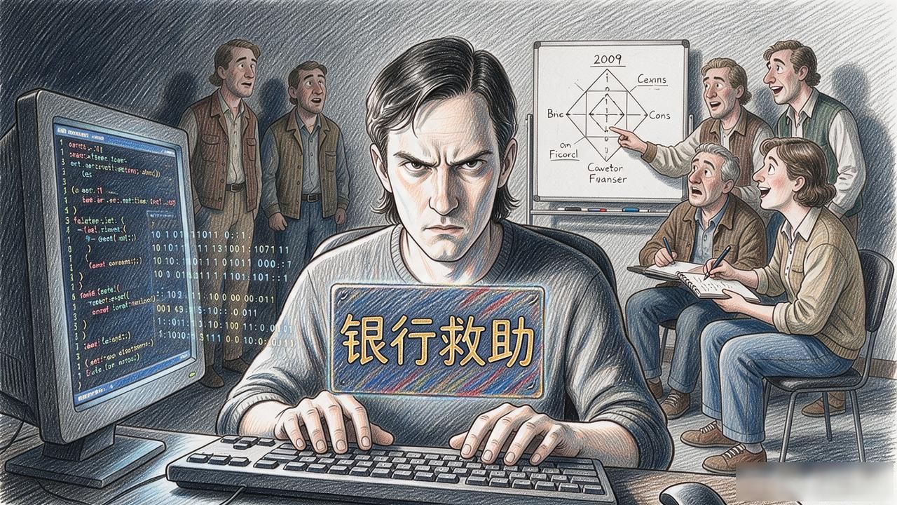 加密数字货币由来视频_比特币诞生的时代背景与技术积累_2026加密数字货币起源科普视频