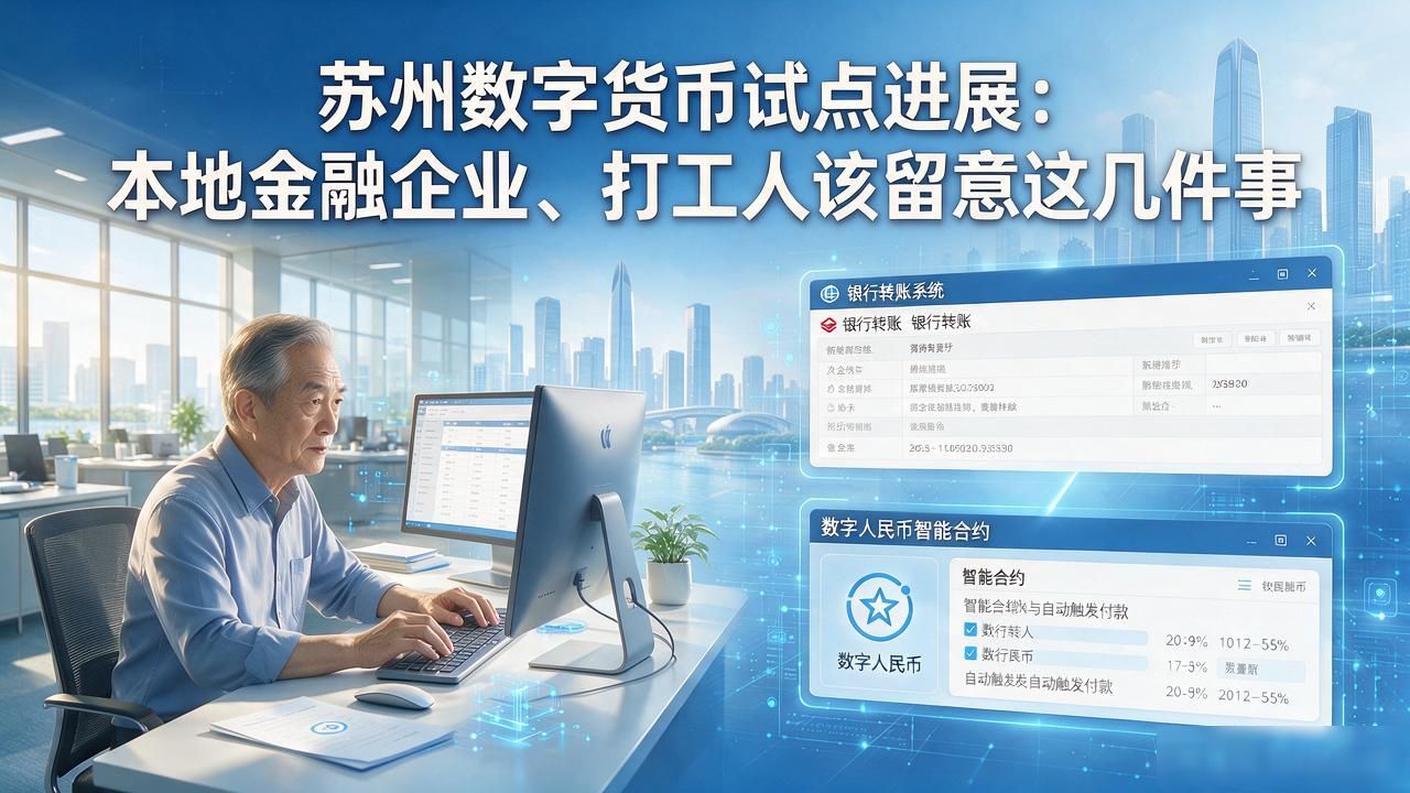 苏州工业园区数字人民币应用_数字货币与苏州_数字人民币苏州试点