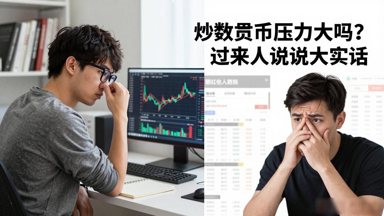 数字货币投资心理压力_数字货币压力大吗知乎_K线焦虑应对策略