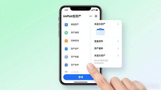 钱包的定位_钱包定位器图片小号_如何快速在imToken钱包安卓版中定位资产