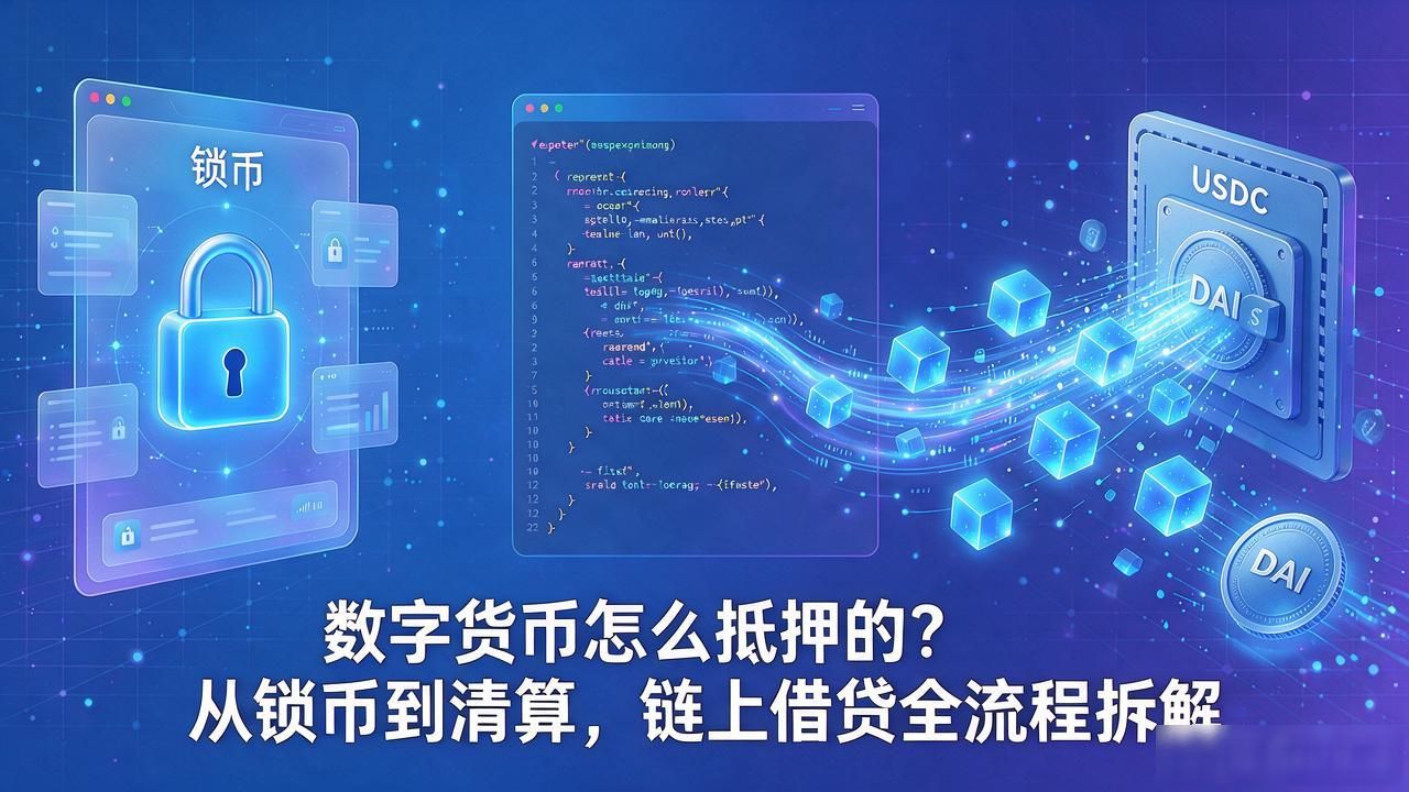 DeFi稳定币借款清算机制与安全垫_链上借贷协议抵押比特币以太坊流程_数字货币怎么抵押的