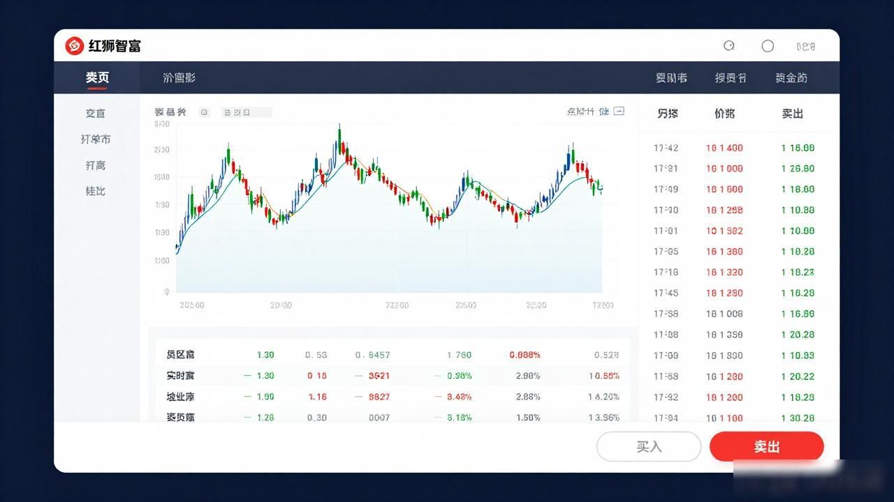 红狮智富数字货币_交易界面设计直观_数字货币平台红狮智富注册流程