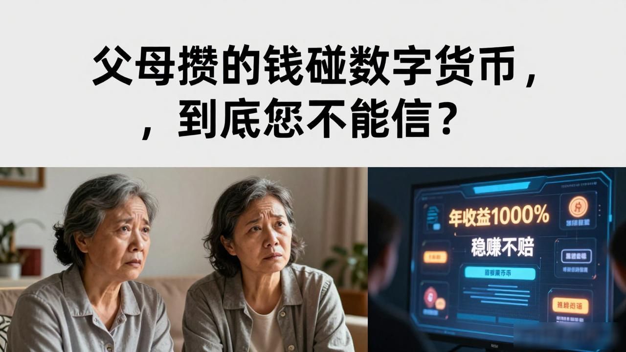 老人区块链投资风险_如何防止老人陷入高息理财骗局_父母用钱参与数字货币