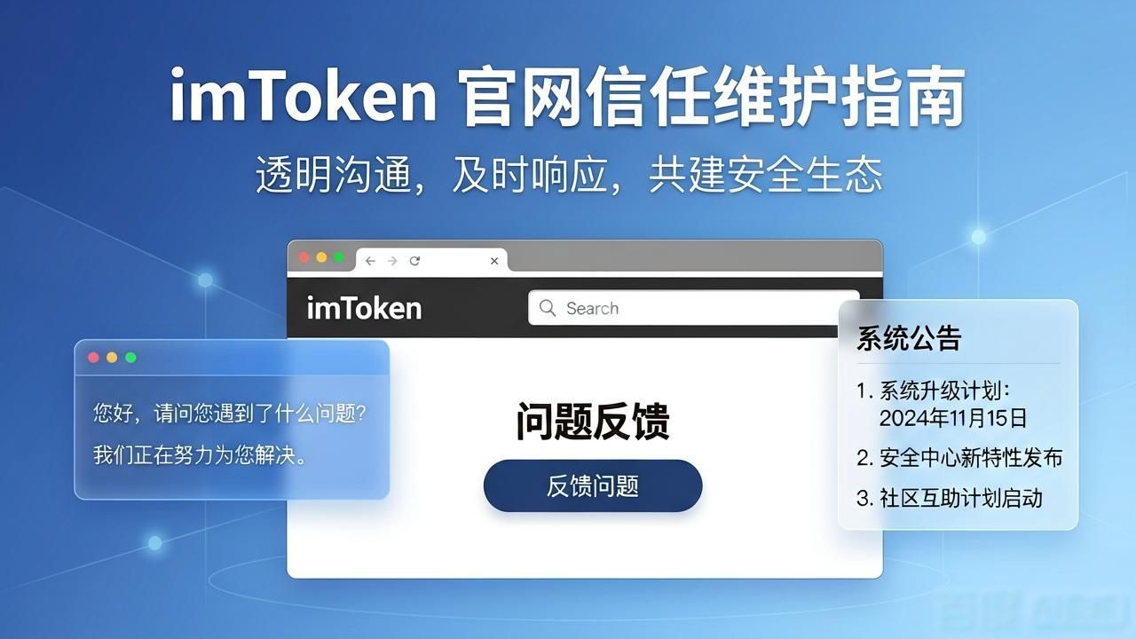 钱包正在维修中图片_如何在imToken钱包官方网址中维护客户信任?_信用钱包维护