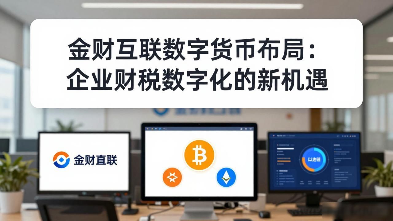 数字人民币B端应用_金财互联的数字货币_金财互联财税数字化解决方案