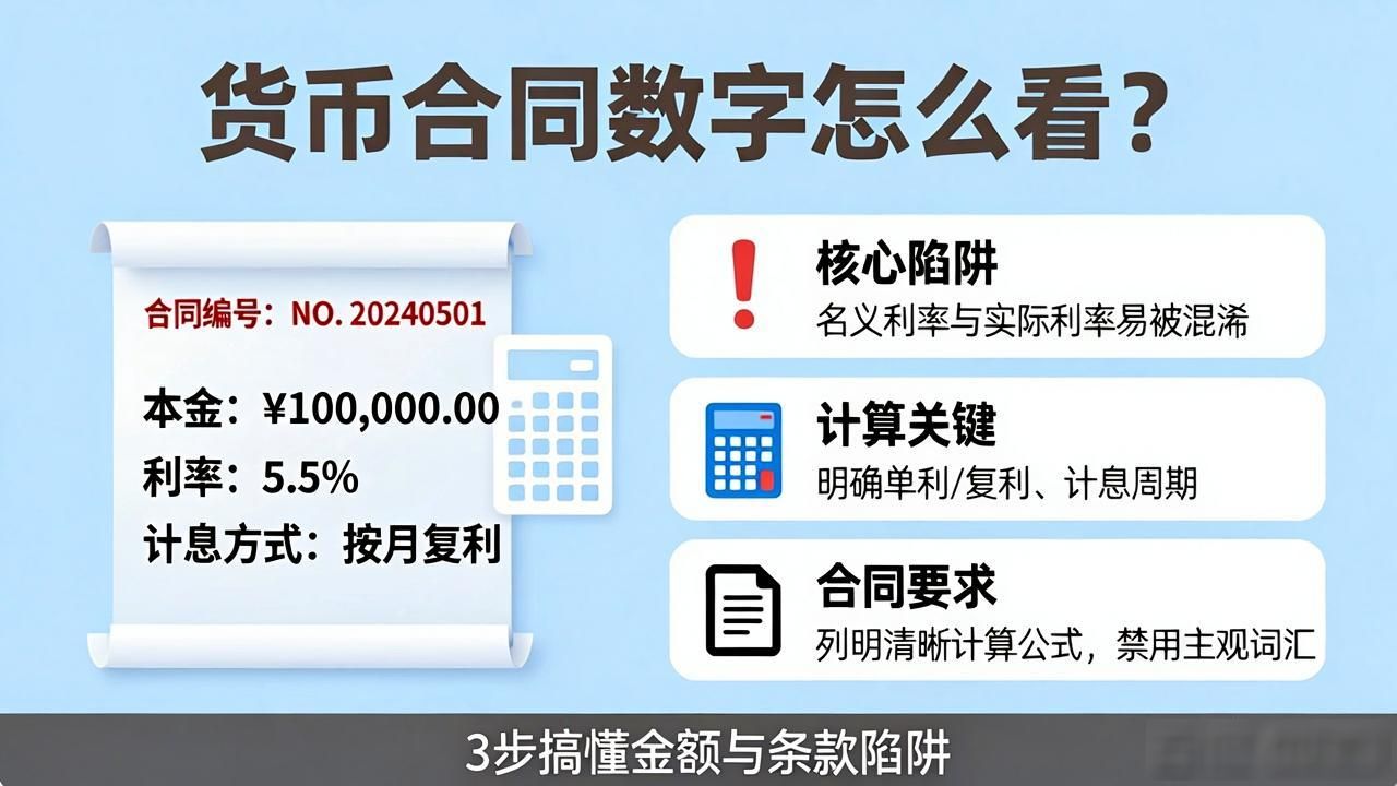 签署资金往来协议数字核对_合同货币单位明确_货币合同数字