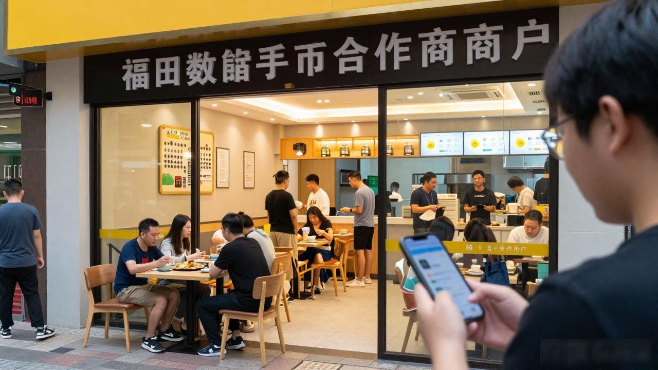 福田数字货币合作商户_福田餐饮数字货币合作商户_数字货币红包满减活动餐饮店案例