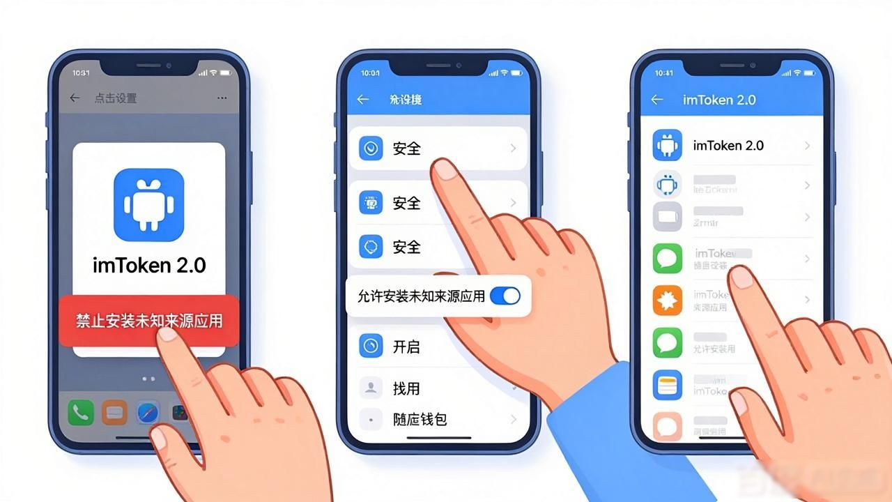 钱包app_如何快速安装imToken 2.0钱包安卓版？_钱包app下载安装安卓版