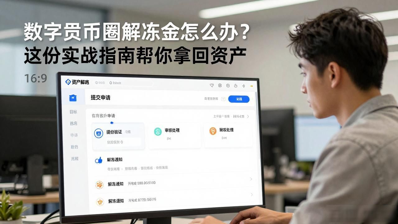 币圈账户解冻流程_数字货币资产冻结处理方法_数字货币圈解冻金
