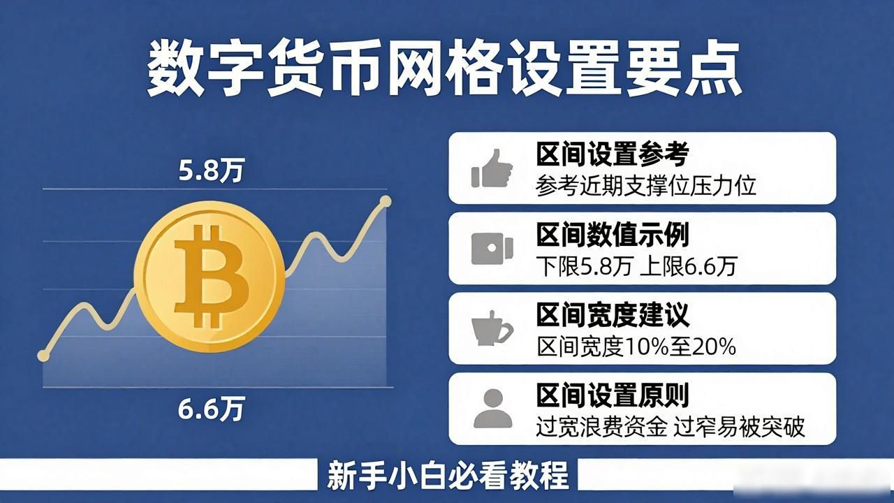 如何设置数字货币网格_加密货币网格交易设置技巧_主流币对网格交易区间设置