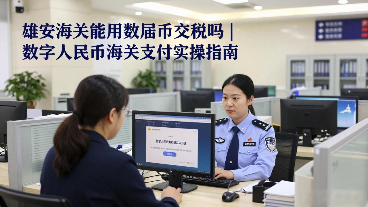 数字人民币 雄安海关 支付方式_雄安海关交数字货币吗