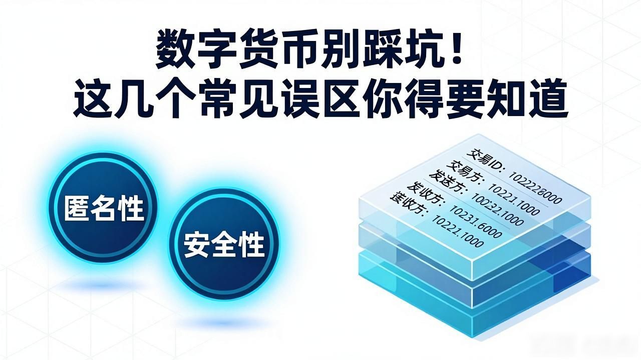 数字货币投资常见误区 数字货币投资风险 数字货币匿名性误解_数字货币的几个误区