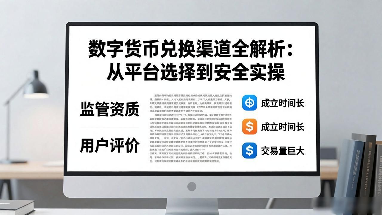 在哪抽数字货币_数字货币兑换渠道选择指南_数字货币平台安全实操方法