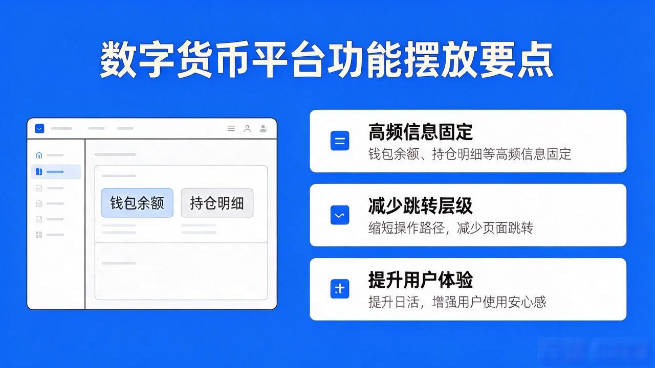 行情价格与买卖按钮黄金区_数字货币平台界面布局优化_如何摆放数字货币平台