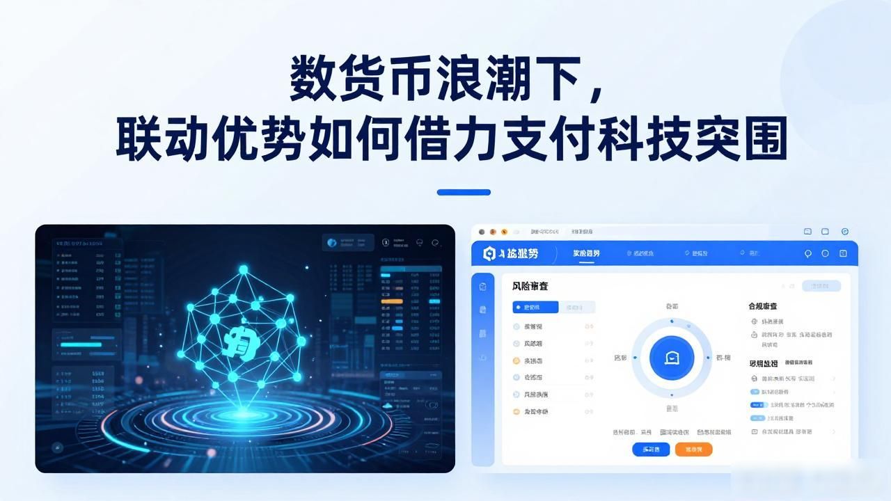 数字货币与联动优势_数字人民币金融基础设施转型_联动优势B2B区块链支付解决方案