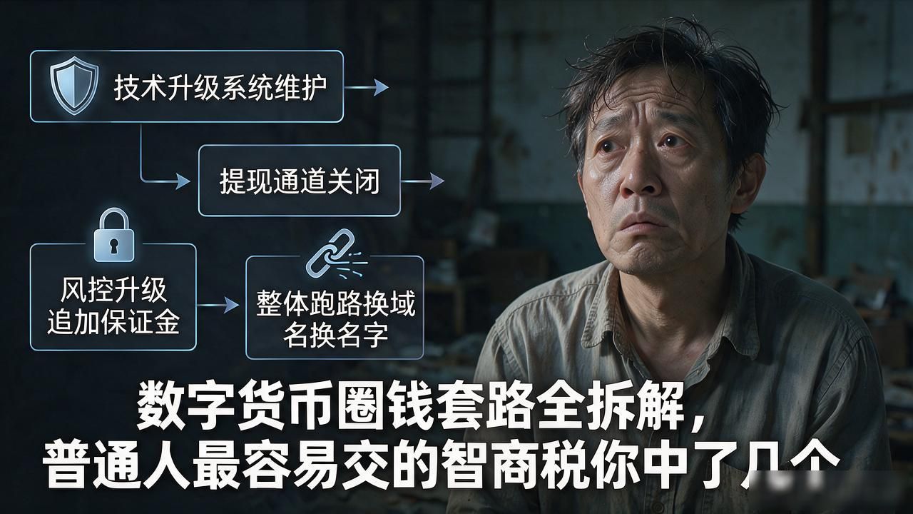 收益承诺社群造势_数字货币的圈钱套路_币圈骗局