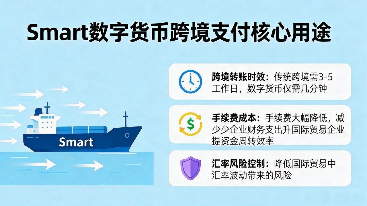 smart数字货币是干什么的_Smart数字货币与传统加密货币的区别_Smart数字货币智能合约应用