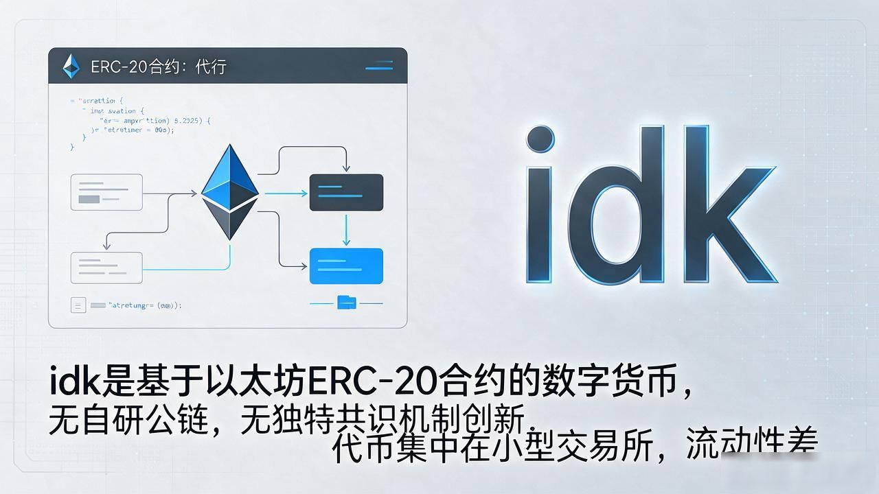 idk是什么数字货币_IDK Coin是什么币_以太坊ERC-20代币分析