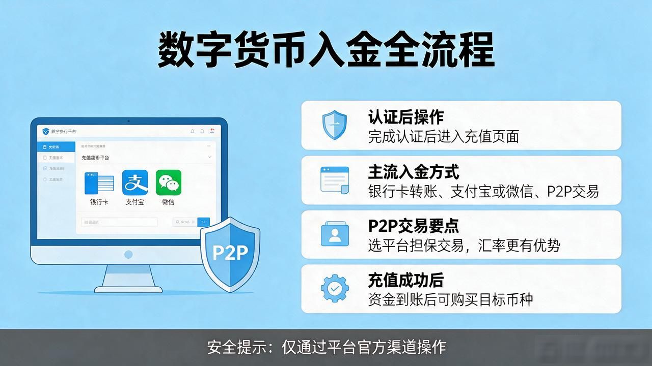 钱怎么存数字货币里_新手数字货币充值完整流程 加密资产首次充值操作指南 数字货币安全存放方法