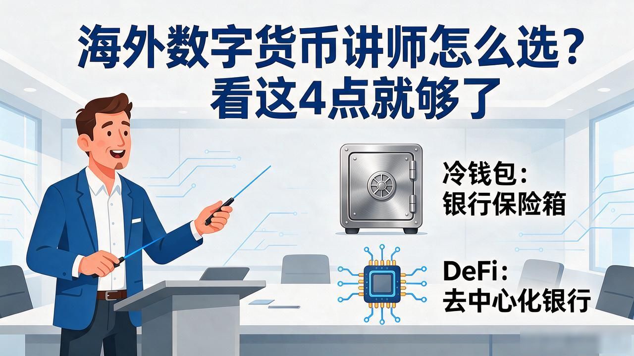 数字货币培训讲师选择标准_实战经验丰富的数字货币讲师_海外数字货币讲师
