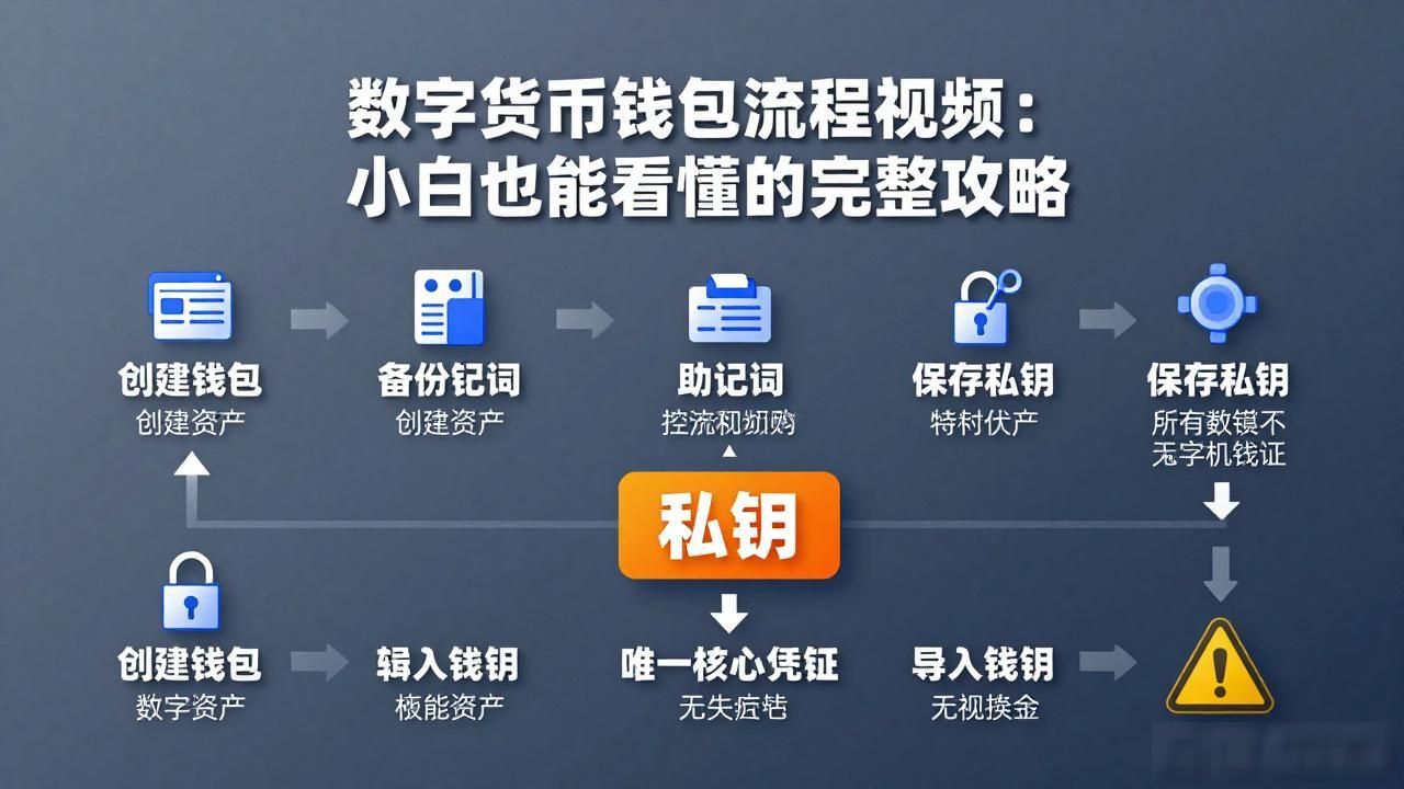 数字货币钱包新手教程_助记词安全存储方法_数字货币钱包流程视频