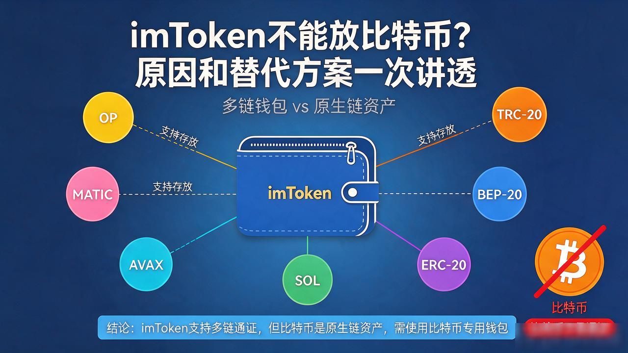 imtoken为什么存不了比特币_imtoken不能放比特币_imtoken不支持BTC的原因